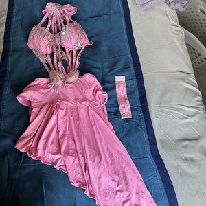 One piece dance costume